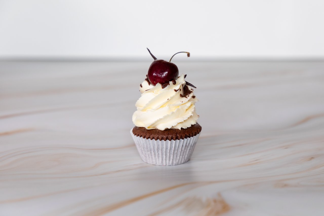 Black forest cupcakes 
