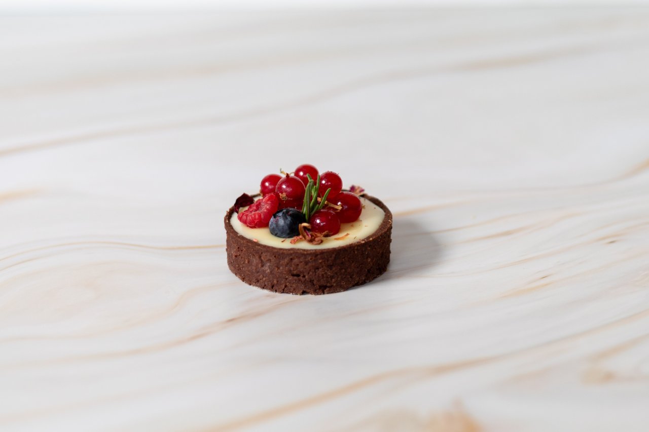 Tartaletka bílá čokoláda 